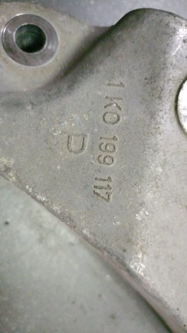 Кронштейн подушки (опори) двигуна, лівої — фото 2