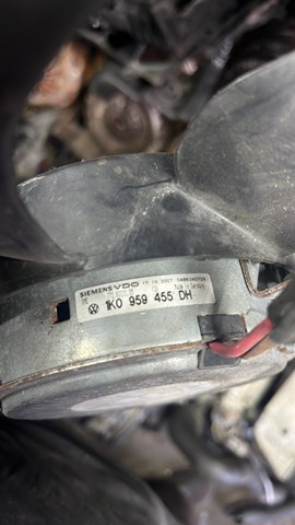 Электровентилятор охлаждения в сборе (мотор+крыльчатка) правый — фото 2