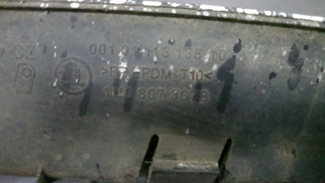 Решітка переднього бампера, ліва — фото 3