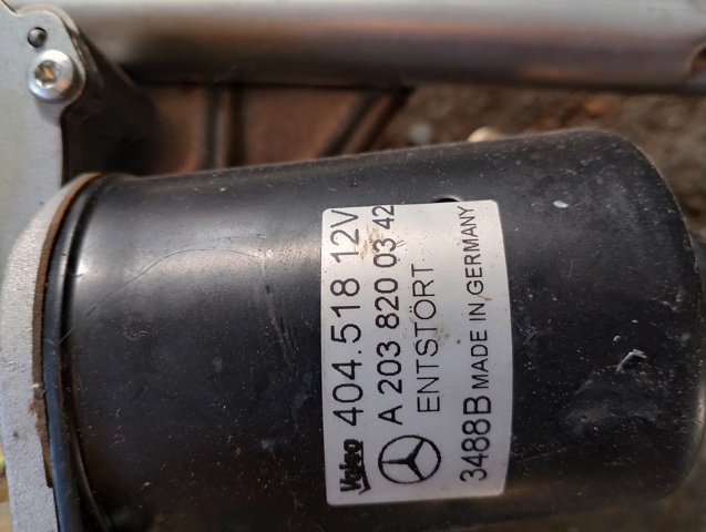 Двигун склоочисника лобового скла (трапеції) — фото 6