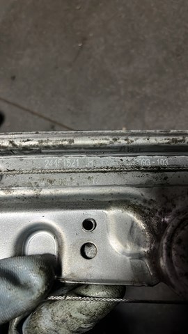 Механізм склопідіймача двері задньої, лівої — фото 2