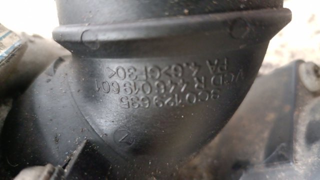 Патрубок воздушный, вход в турбину (наддув) — фото 2