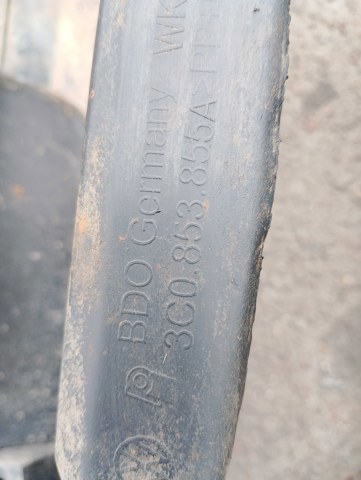 Накладка зовнішня (молдинг) порога, лівий — фото 2