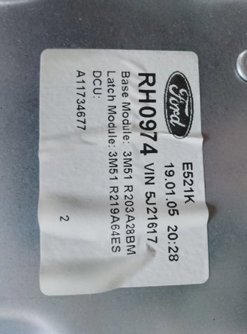 Механізм склопідіймача передній правий передній ford c-max — фото 2