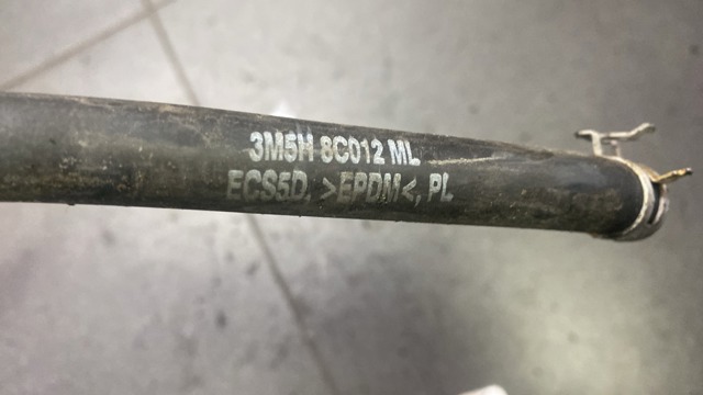 Шланг розширювального бачка, нижній — фото 2