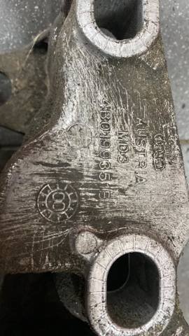 Кронштейн подушки (опоры) двигателя левой — фото 10