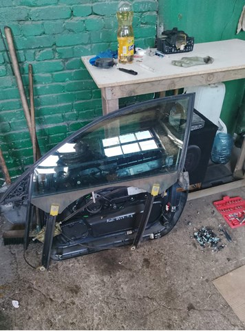 Механізм склопідіймача двері передньої, лівої — фото 2