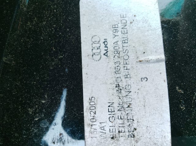 Накладка стійки кузова зовнішня, центральна права — фото 2