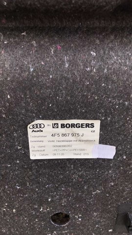 Карта крышки багажника седан — фото 3