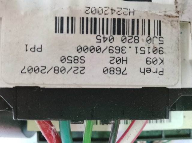 Реостат/перемикач-регулятор режиму обігрівача салону — фото 2