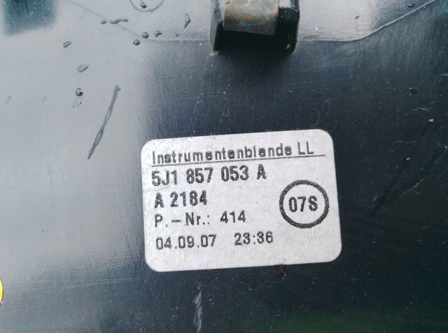 Накладка панелі приборів — фото 2