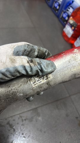 Шланг (патрубок) интеркуллера верхний — фото 2