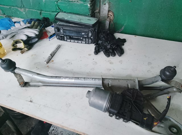 Моторчик дворников logan — фото 4