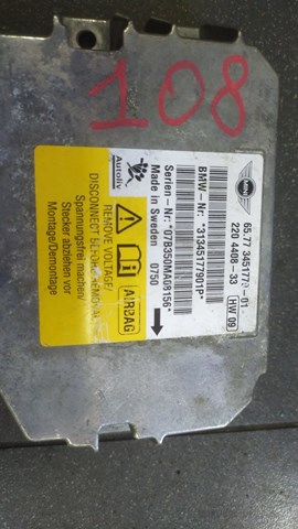 Модуль-процессор управления подушкой безопасности (ЭБУ AIRBAG) — фото 2