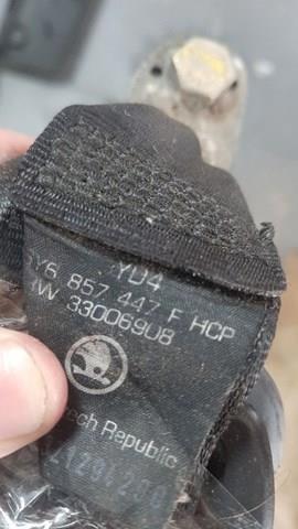 Ремінь безпеки задній лівий Фабія — фото 2