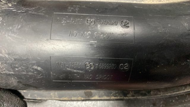 Патрубок витратоміра повітря — фото 2