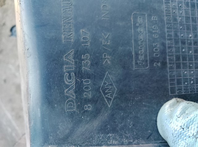 Дефлектор переднього бампера, лівий — фото 2