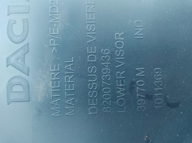 Облицювання щитка приладів торпедо