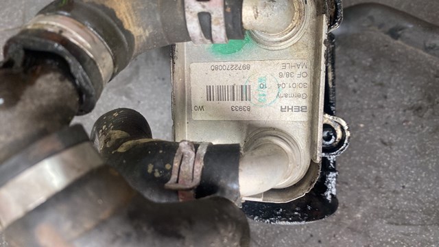 Радиатор масляный (холодильник), под фильтром — фото 3