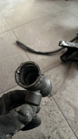 Шланг (патрубок) радиатора охлаждения нижний — фото 2