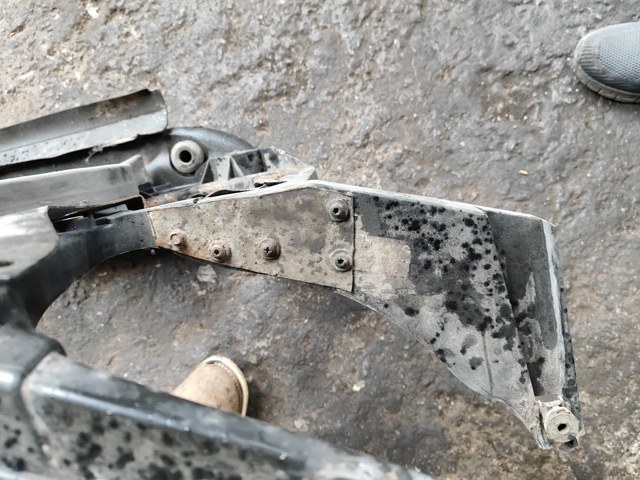 Супорт радіатора в зборі/монтажна панель кріплення фар ремонтований — фото 11