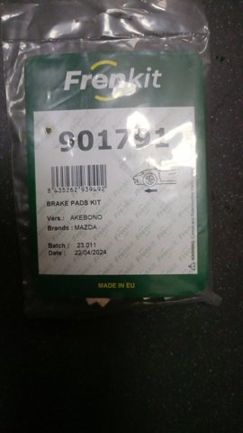 Пластина кріплення гальмівної колодки — фото 2