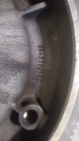 Маховик одномасовий ford fiesta 09-17, fiesta 02-09 — фото 2