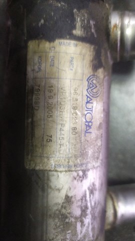 Радіатор системи EGR рециркуляції вихлопних газів