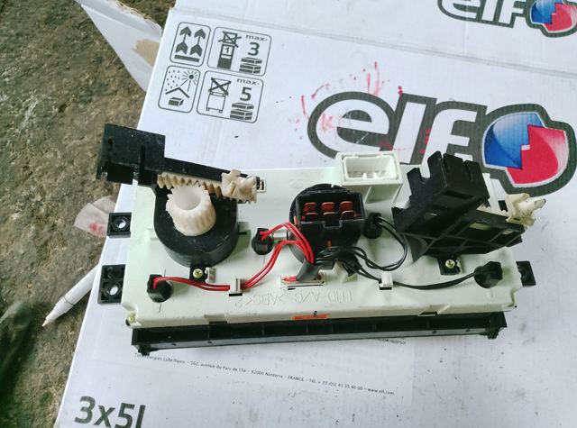 Реостат/перемикач-регулятор режиму обігрівача салону — фото 2