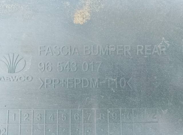 Бампер задній — фото 2