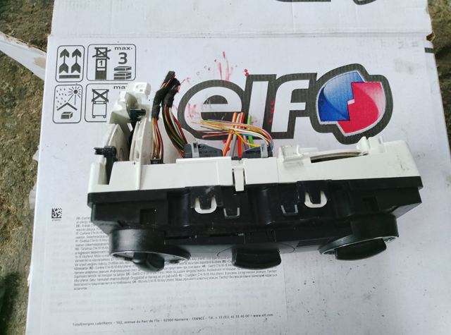 Реостат/перемикач-регулятор режиму обігрівача салону — фото 3