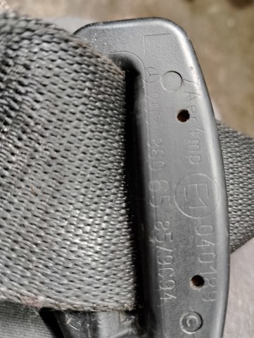 Ремінь безпеки передній — фото 2