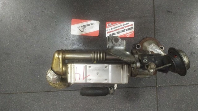 Радиатор системы EGR рециркуляции выхлопных газов