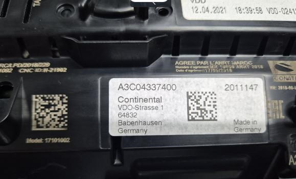 3G0920420B VAG Панель приборов купить в Днепр