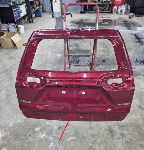 Задняя дверь 6700542650 TOYOTA