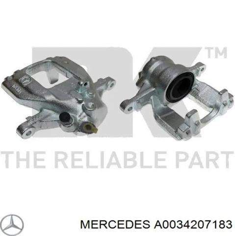Суппорт тормозной левый задний A0034207183 MERCEDES