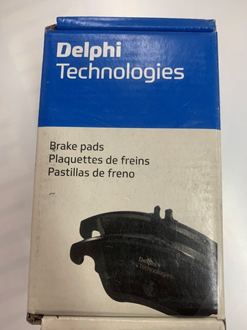 LP1717 DELPHI Колодки тормозные задние дисковые купить в Павлоград