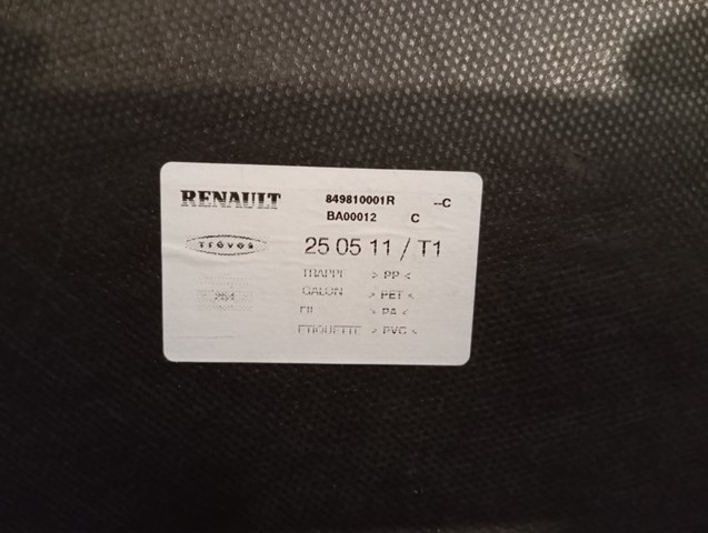RENAULT 849810001R в наличии Днепр