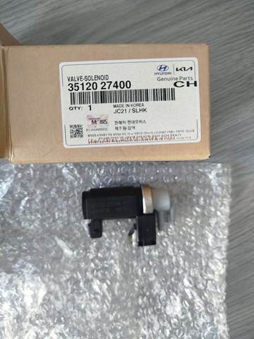 Клапан соленоид регулирования заслонки EGR 3512027400 HYUNDAI