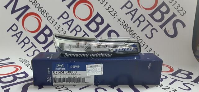 Указатель поворота зеркала, правый 876243X000 HYUNDAI