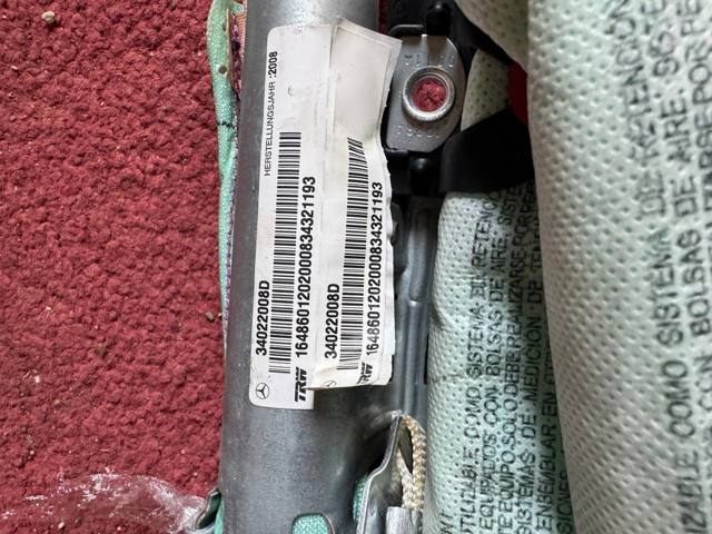 AIRBAG, шторка боковая правая A1648601202 MERCEDES
