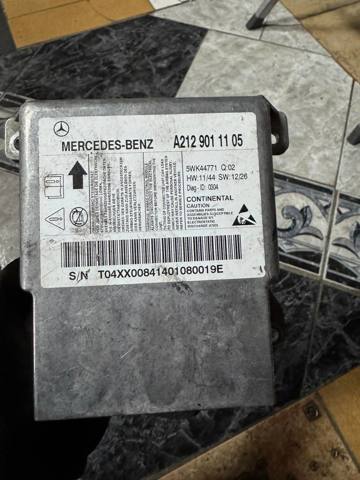 Модуль-процессор управления подушки безопасности A2129011105 MERCEDES