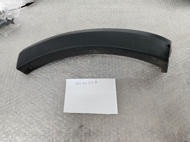 960163911R RENAULT Накладка бампера переднего правая купить в Сумы
