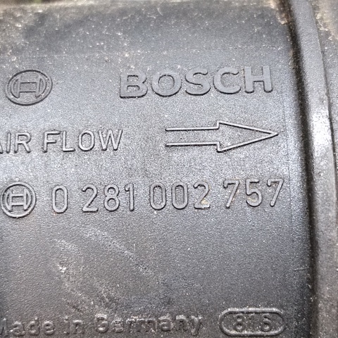 0281002757 VAG Датчик потока (расхода) воздуха, расходомер M.A.F. - (Mass Airflow) купить в Запорожье