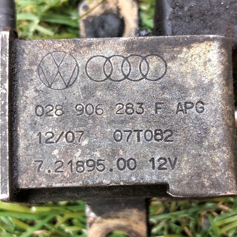 VAG 028906283F Клапан соленоид регулирования заслонки EGR в наличии Ужгород