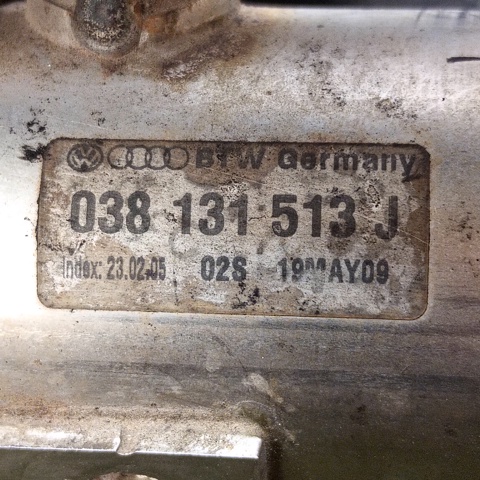 VAG 038131513J Радиатор системы EGR в наличии Одесса