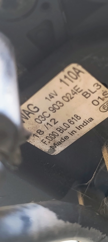 VAG 03C903024E Генератор в наличии Сумы