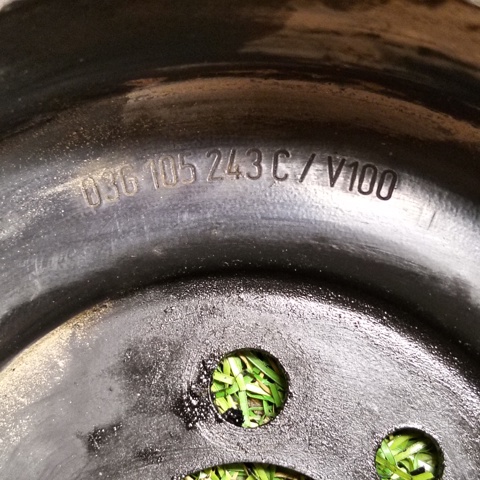 VAG 03G105243C Шкив коленвала в наличии Винница