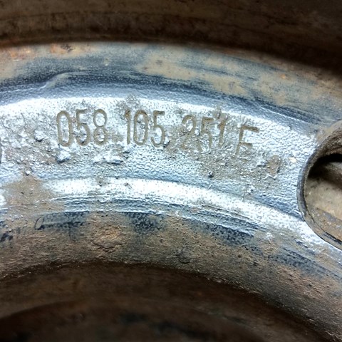VAG 058105251E Шкив коленвала в наличии Черновцы