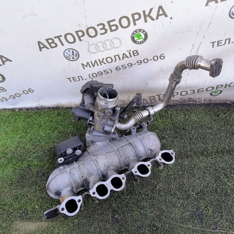 VAG 076131525D Патрубок системы рециркуляции отработавших газов EGR в наличии Черкассы